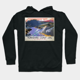 Travel - Yorkshire Coast by Rail Advertising Hoodie